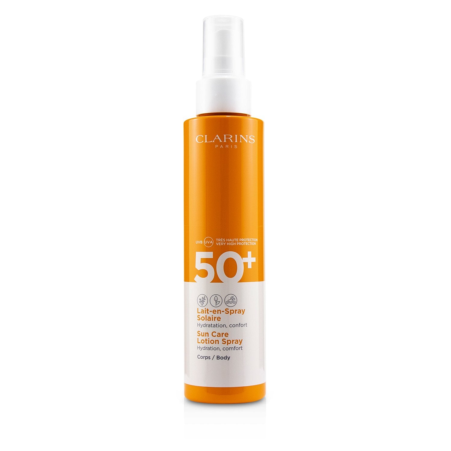 Clarins/クラランス+サン ケア ボディ ローション スプレー SPF 50 +150ml/5oz ブランドコスメ